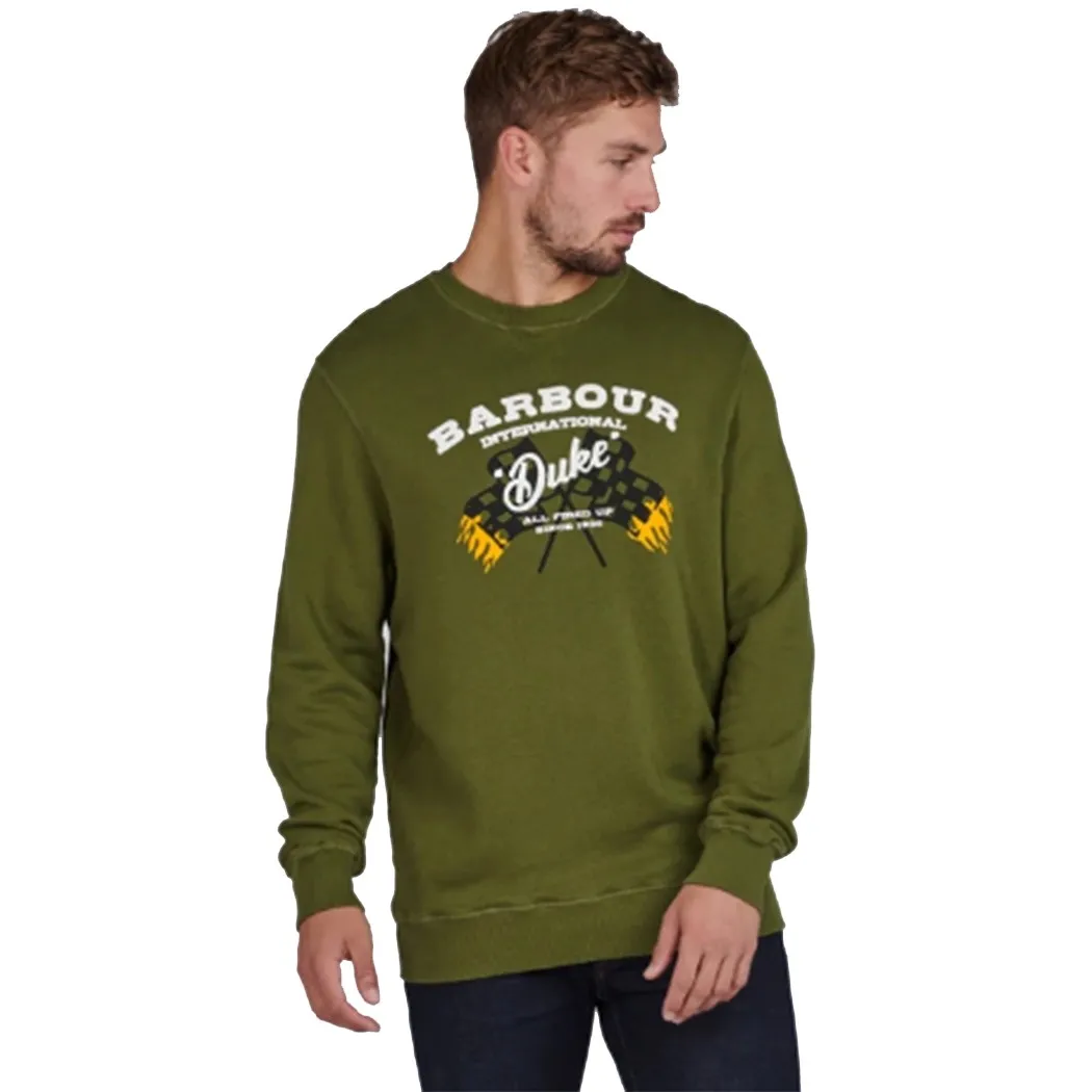 SWEAT-SHIRT BARBOUR.INTERNATIONAL FAMOUS DUKE