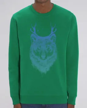 Sweat-shirt Deer-Wolf Par Balàzs Solti