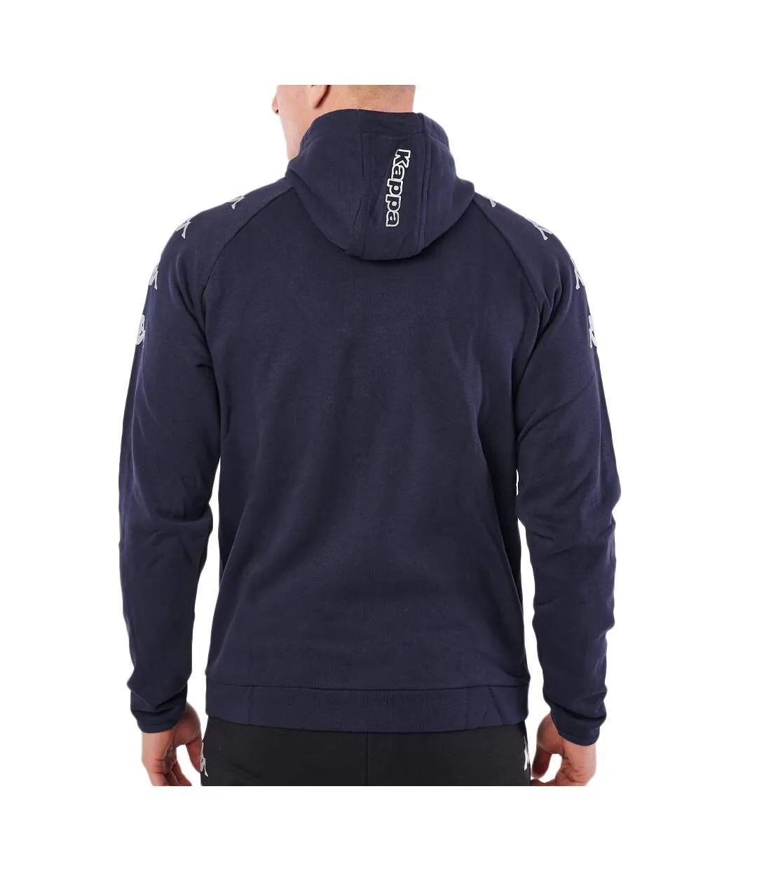 Sweat Zippé Marine Homme Kappa Divieto
