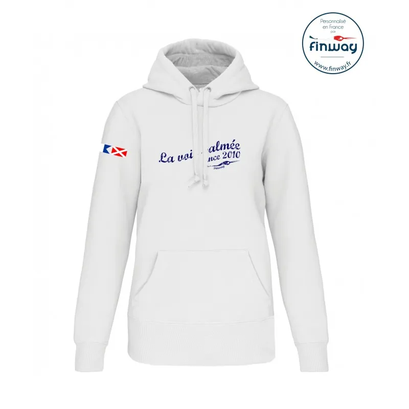 Sweat à capuche Blanc personnalisable