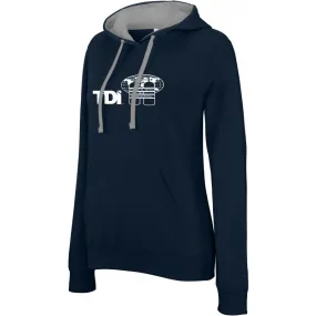 Sweat à capuche TDI femme (marquage face)