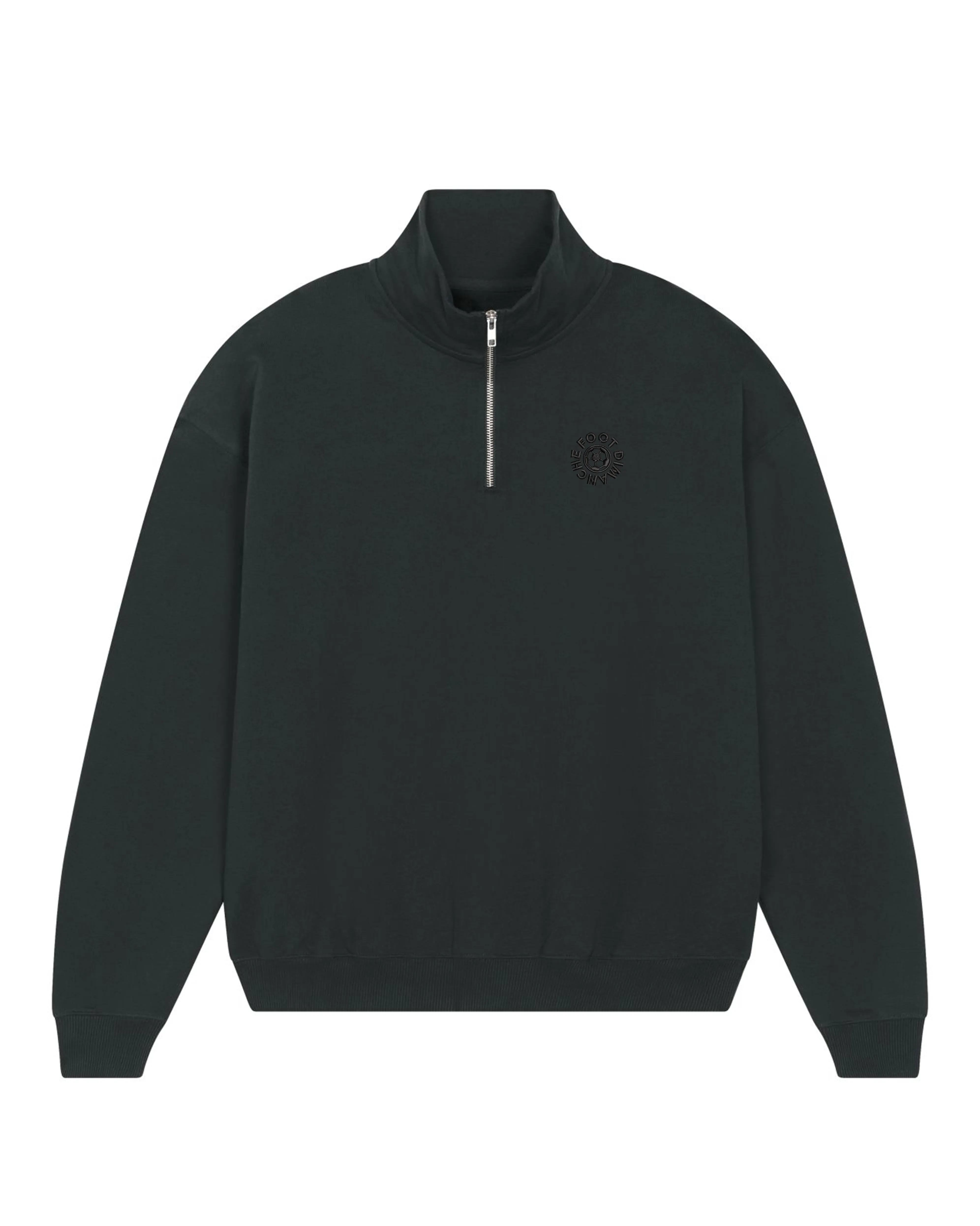 Sweatshirt Zip Oversize brodé Foot Dimanche
