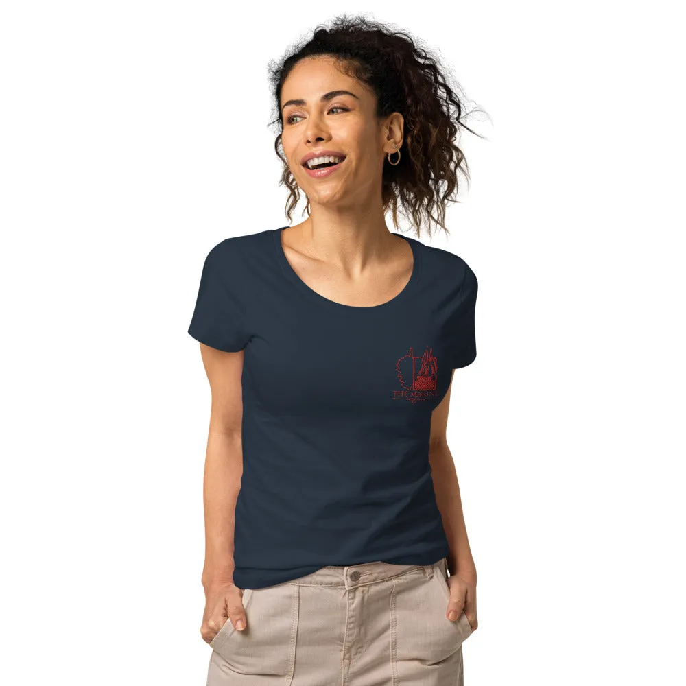 T-shirt brodé éco-responsable  The Marine Corsica