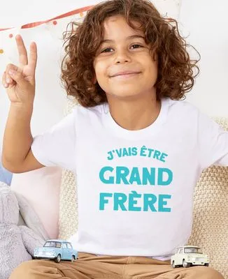 T-Shirt bébé J'vais être grand frère