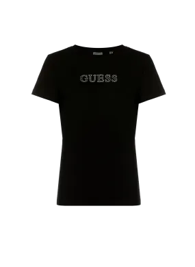 T-SHIRT EN COTON - GUESS pour FEMME | Printemps