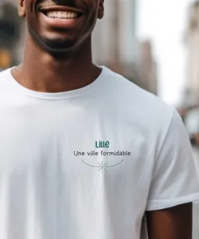 T-Shirt Lille une ville formidable