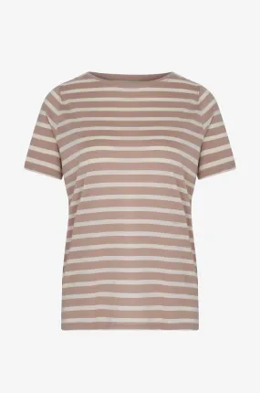 T-shirt à manches courtes rayé