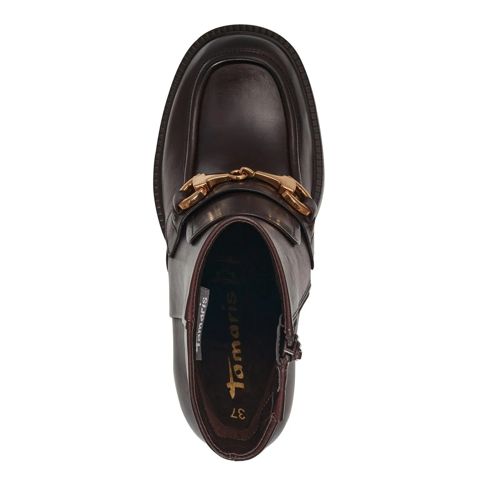 Tamaris - Botte Acajou Cuir - 25358-41-342