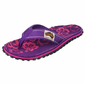 Tongs en toile Gumbies Islander W G-IS-WN-PUHIB violet