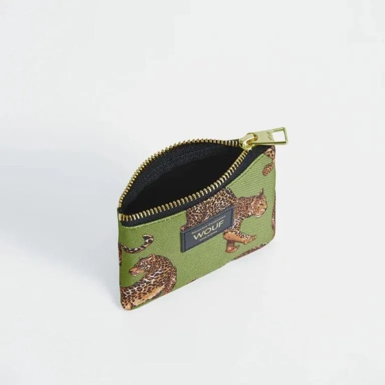 wouf /--pochette small leopa