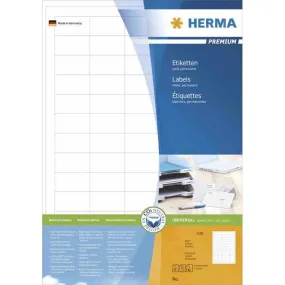Étiquettes PREMIUM sur 200 Feuilles A4, 105 x 50,8 mm, blanc